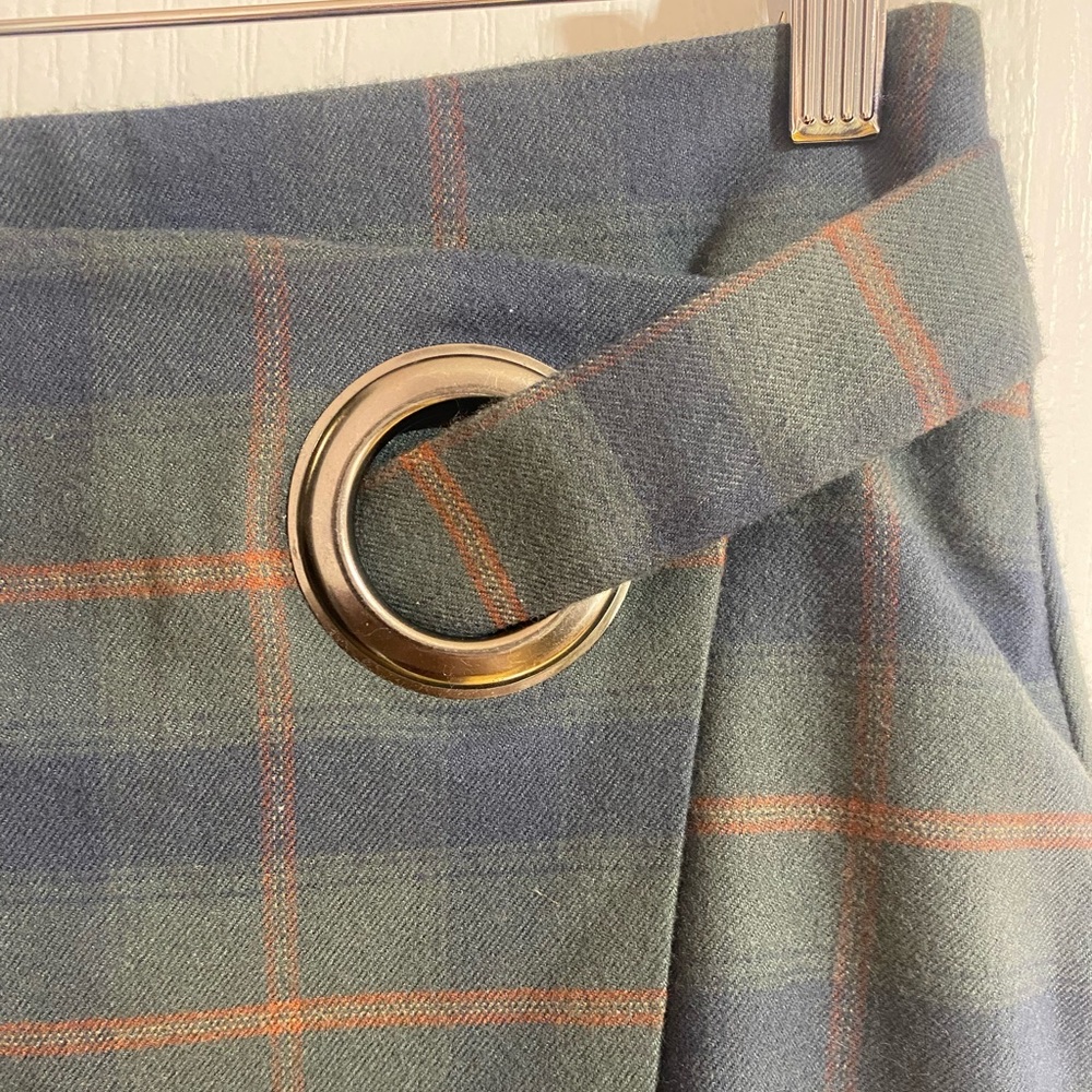 NWT Free People Mini Skirt Plaid St. Patrick’s Day Size 6 - Picture 3 of 8